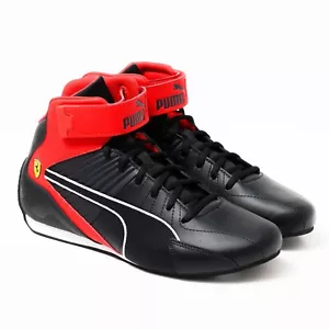 Sneakers Puma Scuderia Ferrari Kart Cat RL Mid Nero Rosso 307512-03 Taglia 9 e 10 - Foto 1 di 17