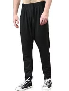 Mens Stylish Hip Hop Casual Trousers Baggy Harem Pants - Picture 1 of 2