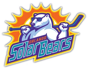 "Orlando Solar Bears Minor Hockey Sport Auto Stoßstange Aufkleber Aufkleber ""GRÖSSEN" - Bild 1 von 1