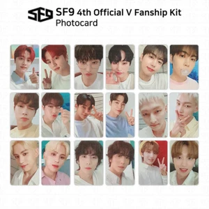 SF9 4o Kit Oficial de Fanship V Tarjeta Fotográfica Rowoon Jaeyoon Hwiyoung Chani KPOP - Imagen 1 de 48
