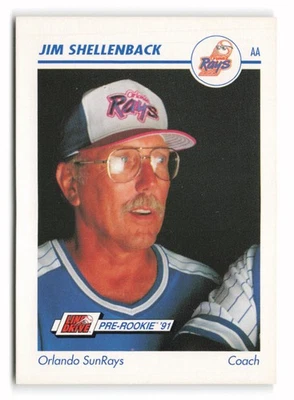 1991 Line Drive AA #496 Jim Shellenback Orlando Sun Rays - Image 1 of 2