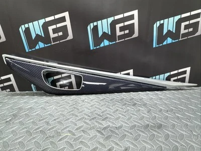 2017-2022 Infiniti Q60 Right Door Panel Trim Molding Handle Bezel Carbon Fiber Foto 1 de 4