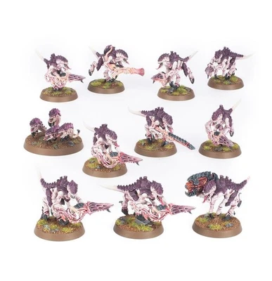 GAMES WORKSHOP Tyranid Termagants x10 Tyranids New on Sprue With Bases Warhammer 40k FREE POST