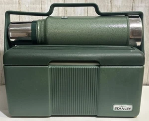 VTG Stanley Divided Lunch Box Cooler & Thermos Bottle Combo Set - EUC - Picture 1 of 15