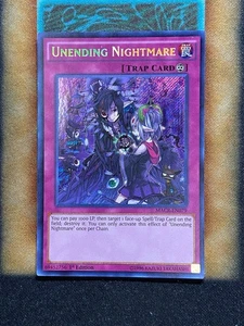 Yugioh Unending Nightmare MACR-EN079 Secret Rare 1st Ed MP - Picture 1 of 1
