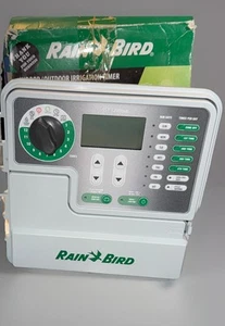 RainBird Irrigation Timer 12-Station Indoor/Outdoor Weather Resistant Cabinet AJ - Picture 1 of 3