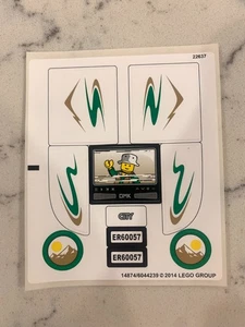 LEGO STICKER SHEET for 60057 Camper Van, New & Genuine! - Picture 1 of 1