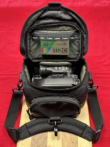Panasonic PV-IQ314 Palmcorder IQ Camcorder HAS VHS-C & BAG Tested Works No Batt - Picture 1 of 12