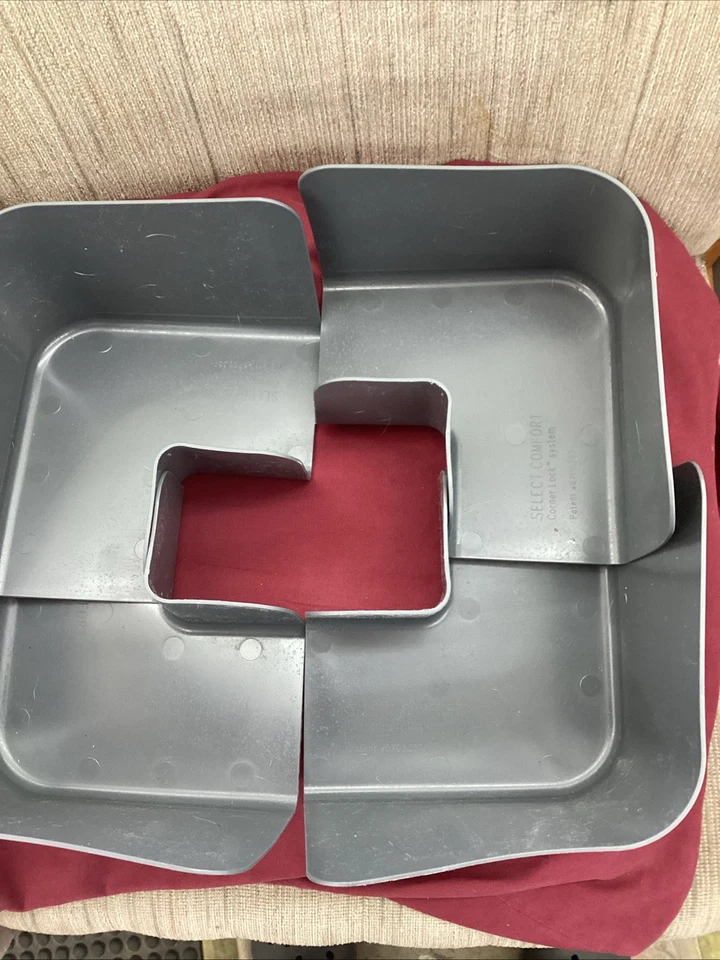 Система угловых замков Sleep Number Select Comfort комплект из 4 предметов полная, двуспальная, двуспальная кровать - Изображение 1 из 1