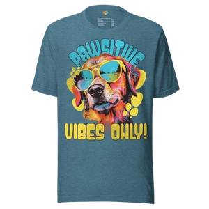 Camiseta Pawsitive Vibes Only cuello redondo - Imagen 1 de 13