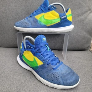 Nike Men's Sz 7 Streetgato Indoor Soccer Shoes Brazil Colorway DC8466-437 - Picture 1 of 15
