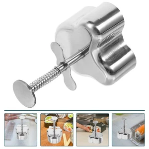  Stampo Riso per Bambini Acciaio Inox Polpette Stile Giapponese Stampi Onigiri - Foto 1 di 9