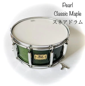 Pearl Classic Maple Snare Drum 14 Inch - Picture 1 of 20