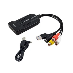 Carte de Capture Vidéo USB //Hi8/DVD Vers Convertisseur Numérique //S-Vi3094 - Photo 1/8