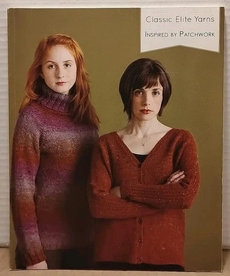 Classic Elite Yarns : Inspired by Patchwork - 2015 - Illustrated Pattern Book - Image 1 of 4