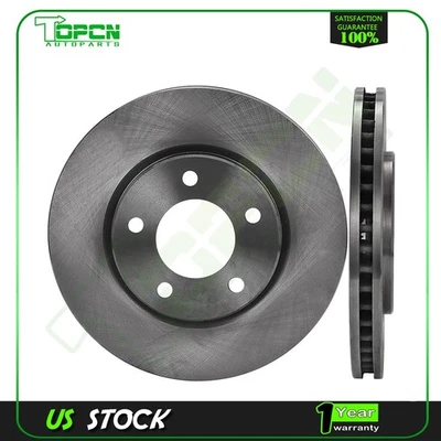 For 01-07 Dodge Grand Caravan 3.3L Dodge Caravan 2.4L Brake Front Disc Rotors - Изображение 1 из 4