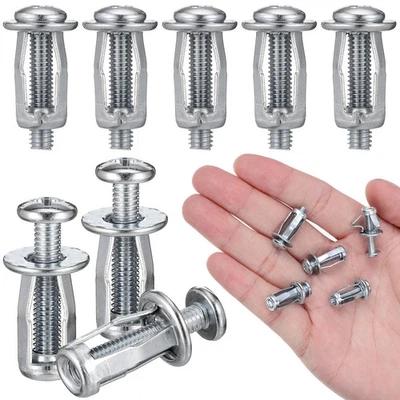  10 Pcs Standoff Spacer Hollow Door Anchors Cheville Porte Creuse Ancres Pour - Photo 1/4