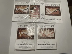 Curtis Boehringer Angels More & More Quilt Patterns Lot Of 5 - Picture 1 of 8