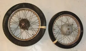 Pair Wheels Rays Minarelli Omc Tubone (TT5) - Picture 1 of 7