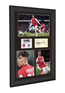 Kai Havertz Arsenal Hand Signed Mounted/Framed A3 COA - Picture 1 of 3