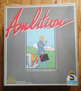 Jeu de société vintage AMBITION Y a t'il un PDG Jeux Schmidt 1987 ref 09137 - Photo 1/7