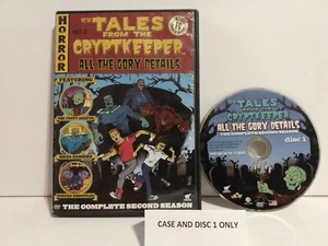 Tales from the Cryptkeeper All the Gory Details Season 2 DVD case & disc 1 only - Picture 1 of 5