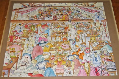 复古 Springbok Jigsaw Jamboree 拼图比赛 - 珍妮特·克莱兰艺术 - 组装 — 第 1/4 张图片