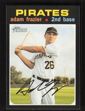 2020 Topps Heritage   Adam Frazier #4 Pittsburgh Pirates
