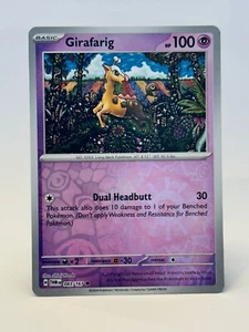 Girafarig 083/167 Reverse Holo - Pokemon TCG Twilight Masquerade - Near Mint - Picture 1 of 2