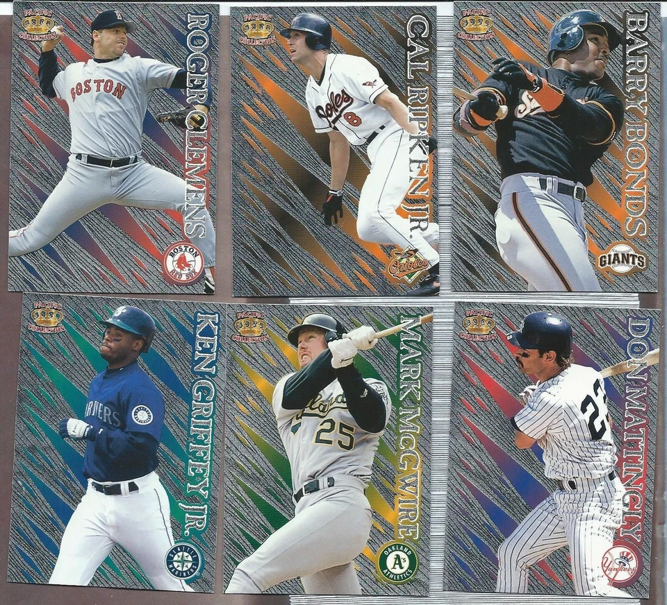1996 PACIFIC PRISM BASEBALL COMPLETE 144  CARD SET - Image 1 of 1