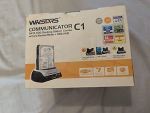 WINSTARS COMMUNICATOR C1 SATA HDD DOCKING STATION A83HQ SEALED NEW - Picture 1 of 3
