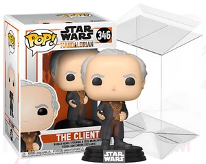 Star Wars Funko POP The Mandalorian 346 Client with Clear PVC Protector - Picture 1 of 12