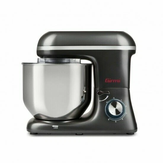 Girmi Gastronomo 8L 1400W Impastatrice Planetaria - Grigio (IM46)