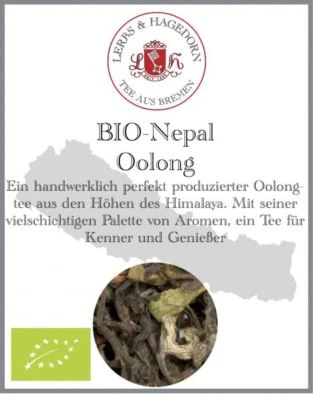 Bio-Nepal Oolong 1 kg  perfekt produzierter Oolongtee aus den Höhen des Himalaya - Bild 1 von 3