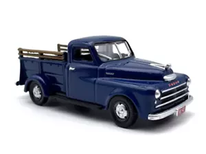 CZ 1:87 Blu Dodge B-1B Pickup Camion Modello Sportivo Diecast Display Auto - Foto 1 di 6
