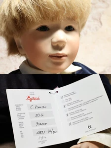 Muñeca original SIGIKID ""Marco"". Limitado 32/50. C. Rauser. Muñeca de edición limitada - Imagen 1 de 5