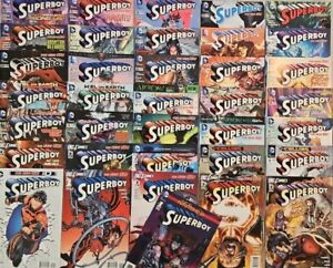 SUPERBOY (5th series) #0, 1-34 + Futures End (New 52 DC 2011) Complete series VF