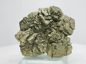 Chalcopyrite Pyrite Tonglushan Mine Daye Co Hubei Province China 230g Glass Base - Picture 1 of 15