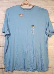 NWT Foundry Men's Quick Dri Easy Care Light Blue T Shirt 4XLT - Picture 1 of 7