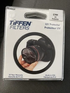 Tiffen Filters 67mm UV Protector Filter Made In USA Camera Photography Accessory - Picture 1 of 1