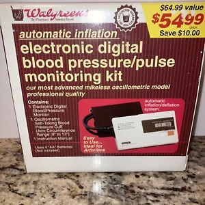 Digital Blood Pressure/Pulse Monitoring Kit *NEW* Automatic Inflation Electric - Picture 1 of 6
