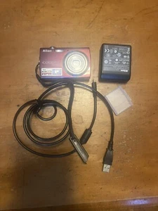 Nikon Coolpix S230 10.0MP Digital Camera - Plum - Works Great!!! - Picture 1 of 8