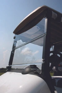 Impact Resistant 70/30 E-Z-GO RXV Golf Cart Windshield |Clear Acrylic |2008 & Up - Picture 1 of 2
