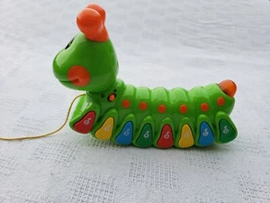 Caterpillar Developmental Sensory Educational Toy 10" Light Up Sound - Picture 1 of 2