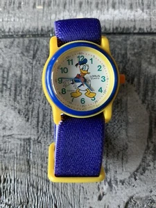 Lorus Disney V821-0290 Donald Duck - Quarz Analog - Damen Kinderuhr Blau - Bild 1 von 6