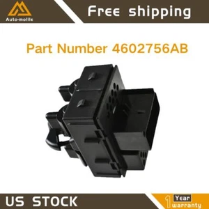 Front Left Master Power Window Switch 4602756AB For Jeep Wrangler 2007-2010 - Picture 1 of 9