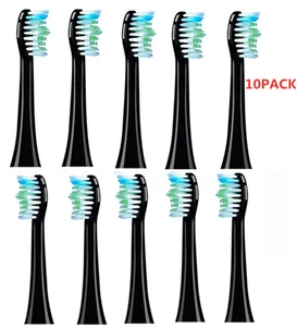 10 Pack Toothbrush Heads for JTF P100 Electric toothbrush GUN10 - Picture 1 of 1