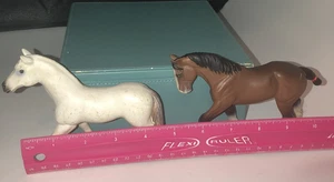 2 Safari Ltd. Pferde eine Clydesdale Figuren 6" - Bild 1 von 10