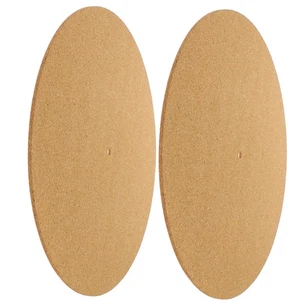 2 Piezas Prácticas Alfombrillas Giratorias de Corcho Almohadilla Protectora para Discos Alfombrillas para Vinilo - Imagen 1 de 12