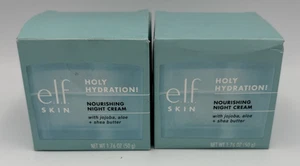 Elf SKIN Holy Hydration Pflegende Nachtcreme 1,76oz Sheabutter 2er Pack (70865) - Bild 1 von 6